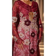 JK-145-Floral Embroidered Gowns
