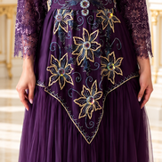Df-822-Embroidered dress