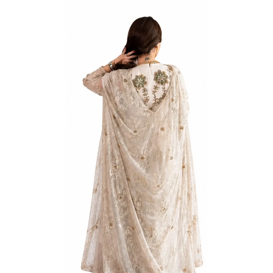 Jk-62-Lace cape dresses