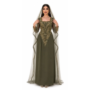 Jk-94-Split hem dresses