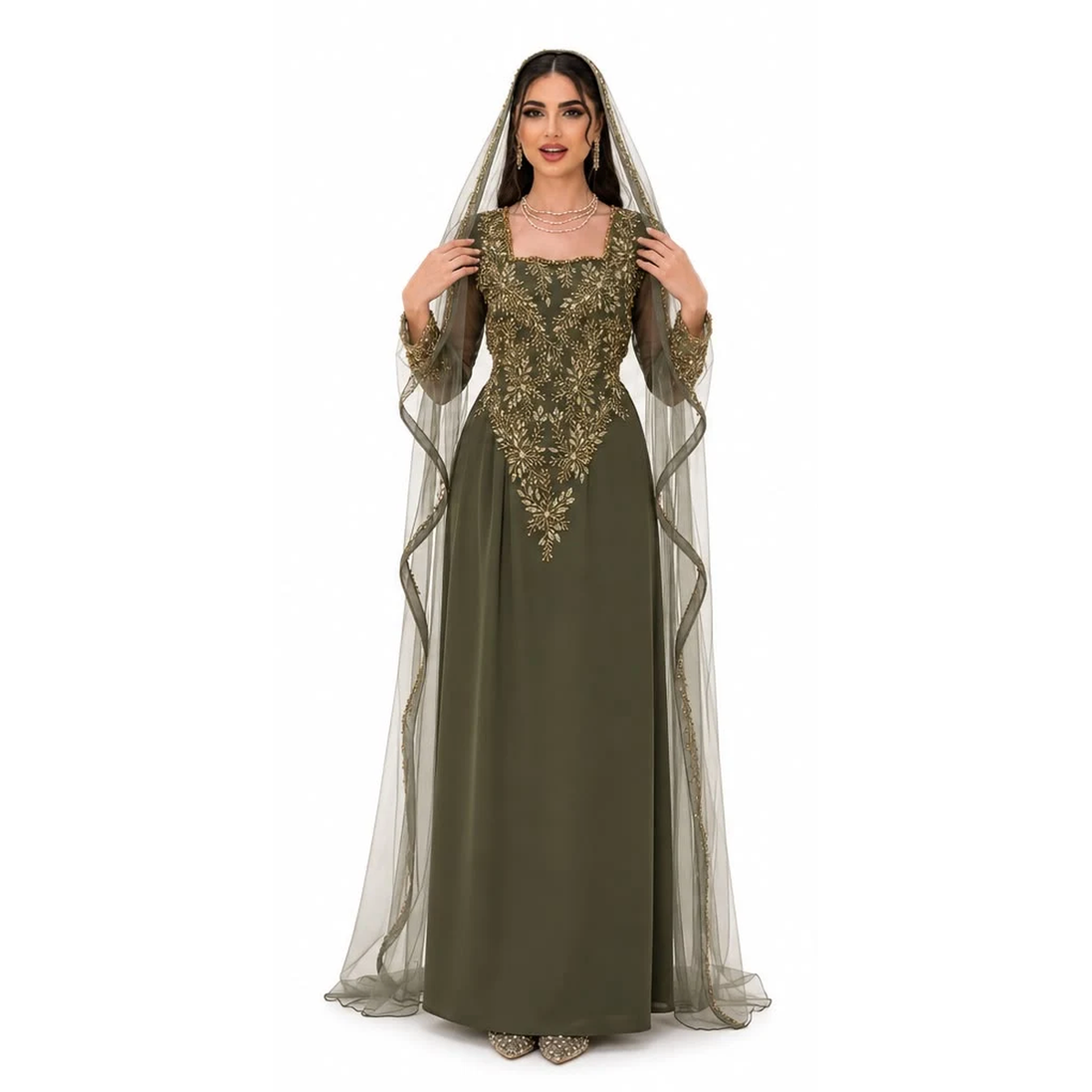 Jk-94-Split hem dresses
