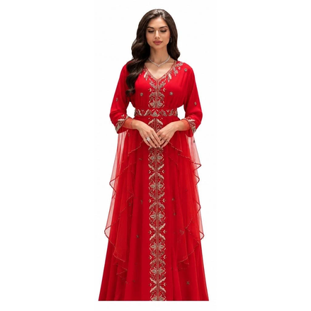 Df-779-Floral embroidered
