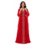 Df-779-Floral embroidered