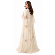 Jk-58A-Flared sleeves dresses
