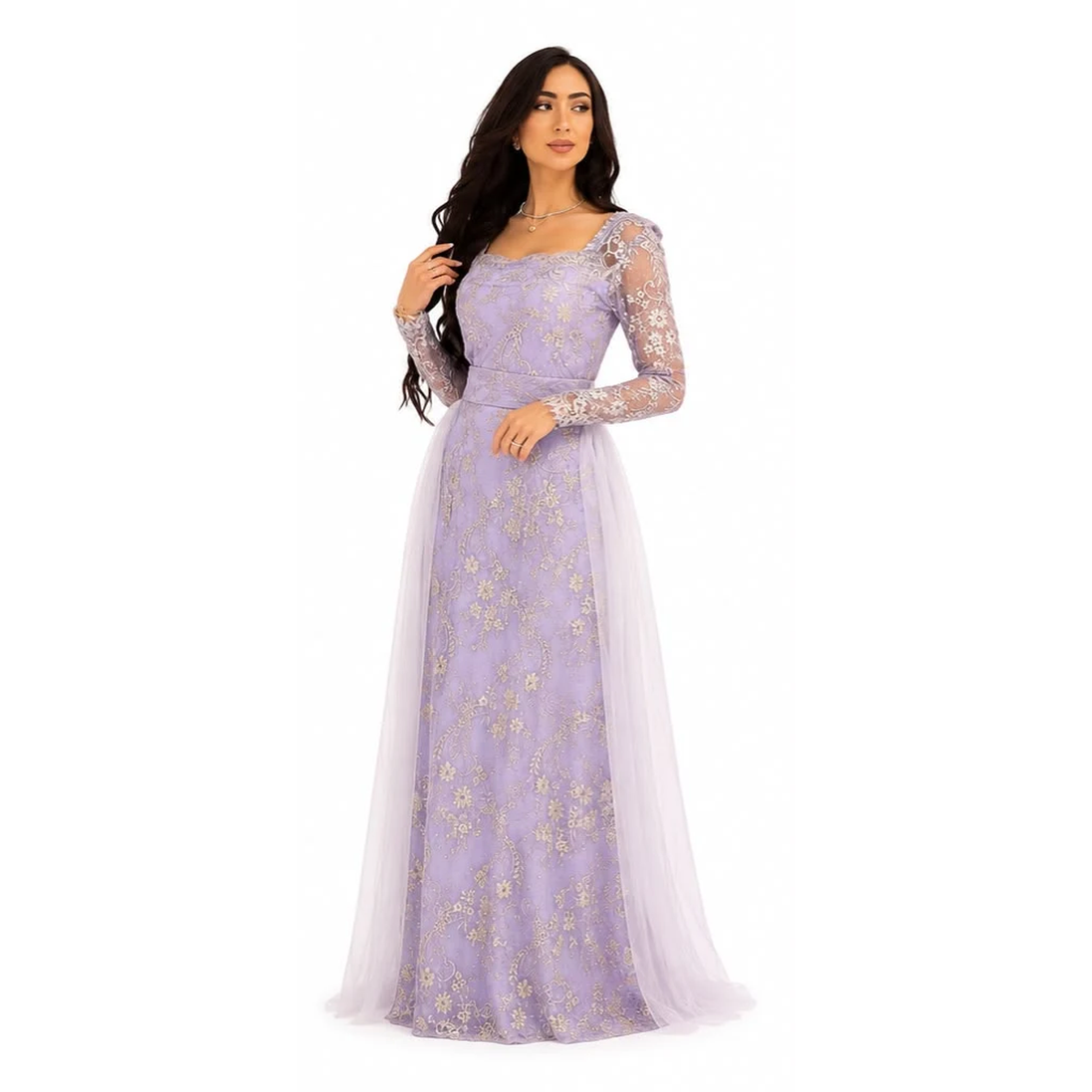 Jk-55-Waist defined dress