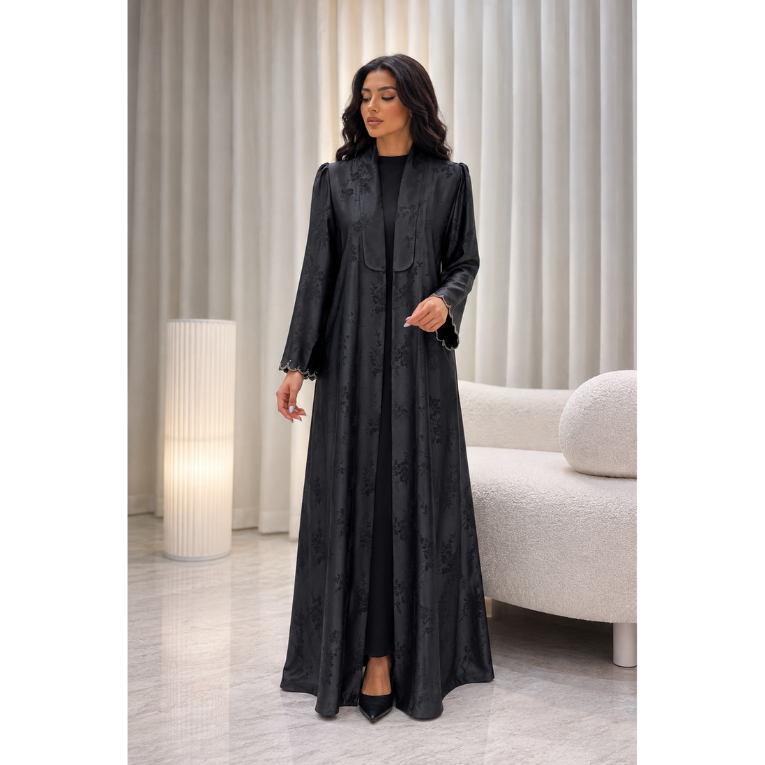 AF-642-Silky abaya