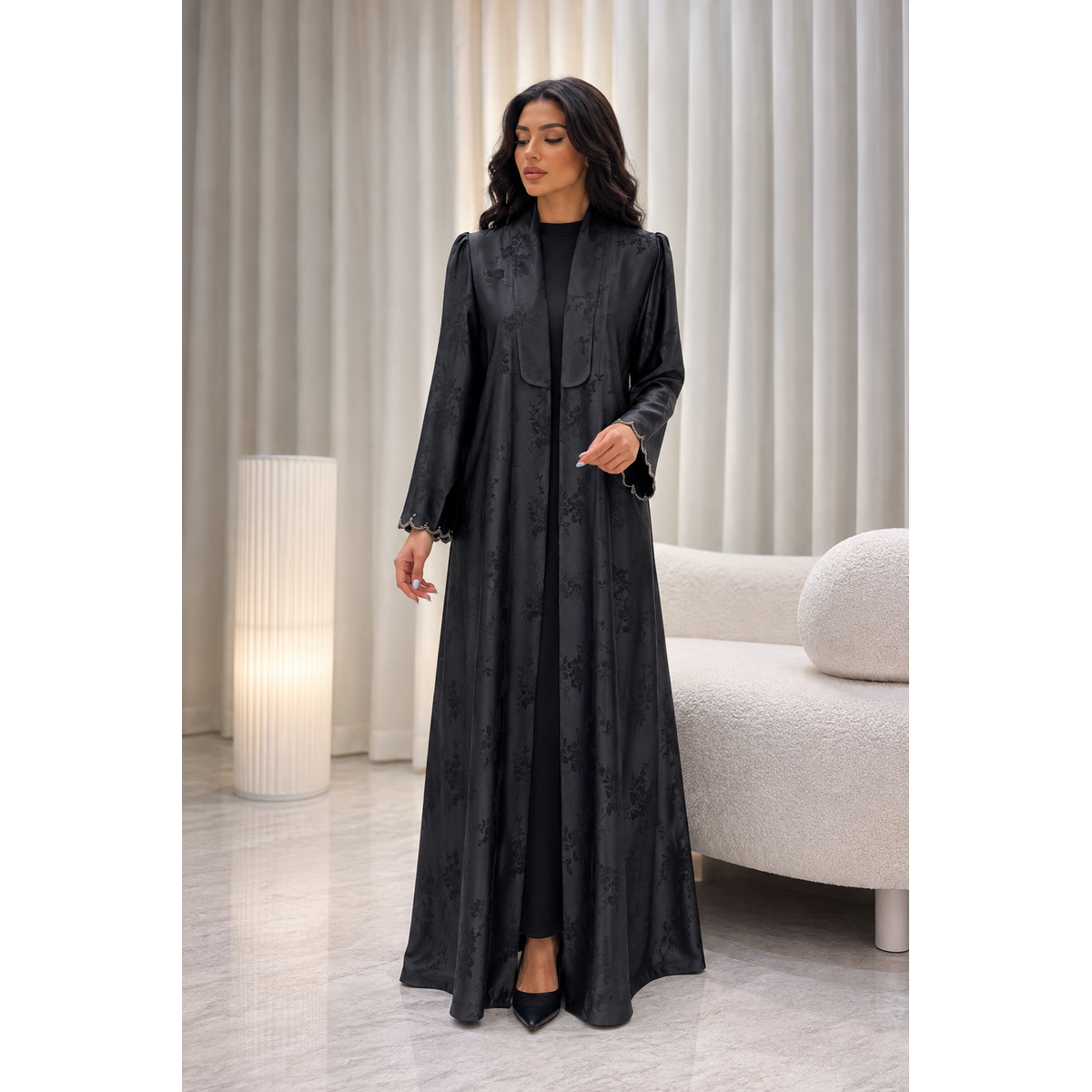 AF-642-Silky abaya