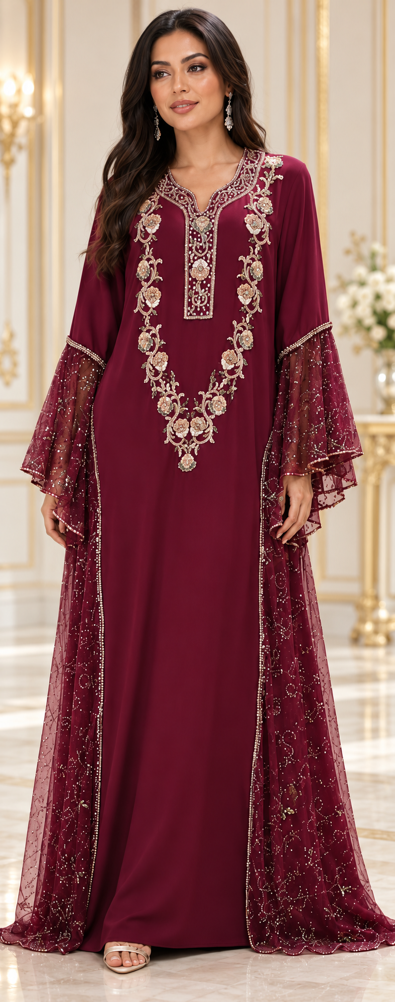 Df-823-Lace dress