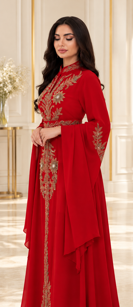 Df-806-Luxury dress