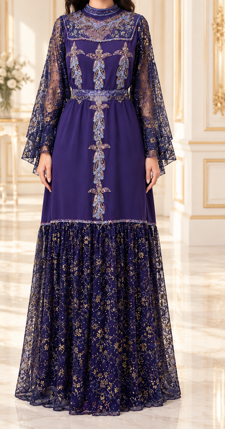 Df-821-Lace dress