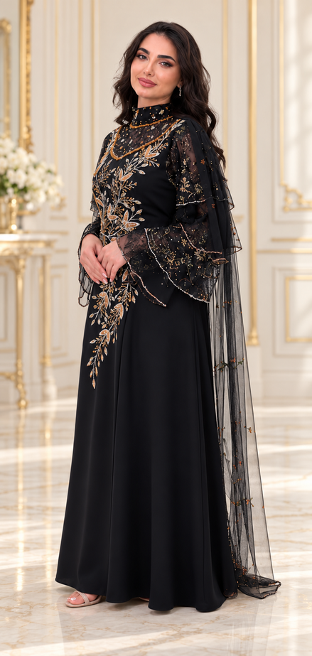 Jk-76C-Layered dresses