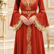 Df-826-Elegant flared dress