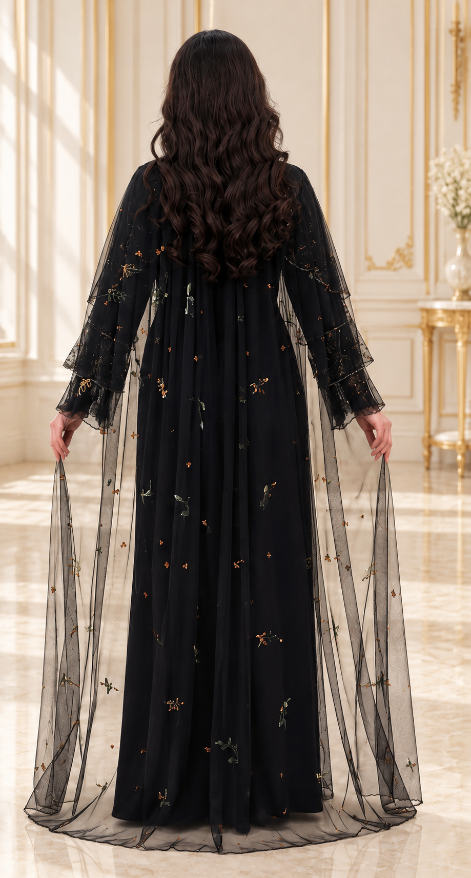 Jk-76C-Layered dresses