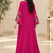 DF-195B Embellished Kaftan Dresses