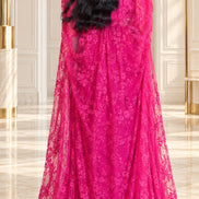 DF-654/DF-654A Lace Cape Evening Dresses