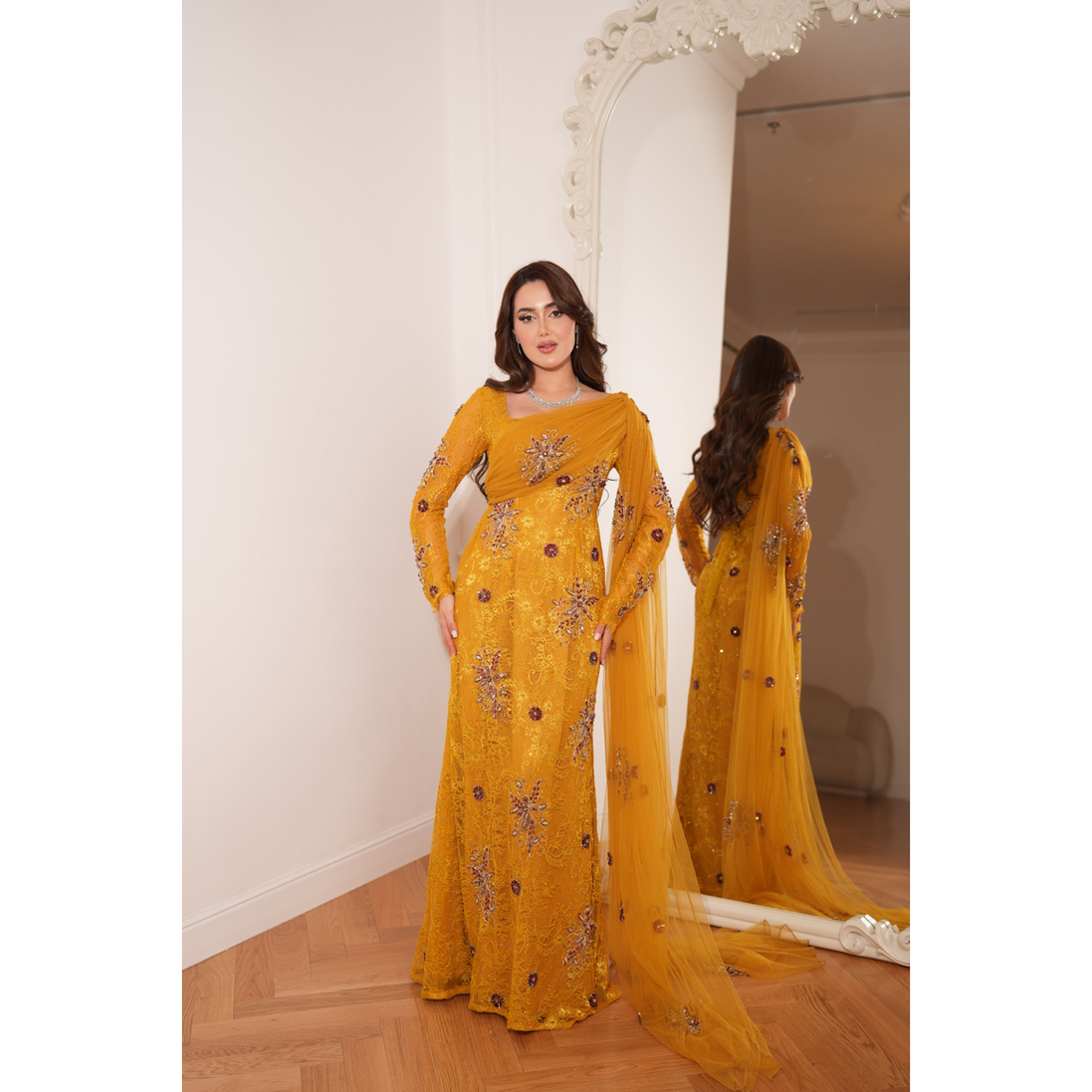 JK-116-Draped Gowns