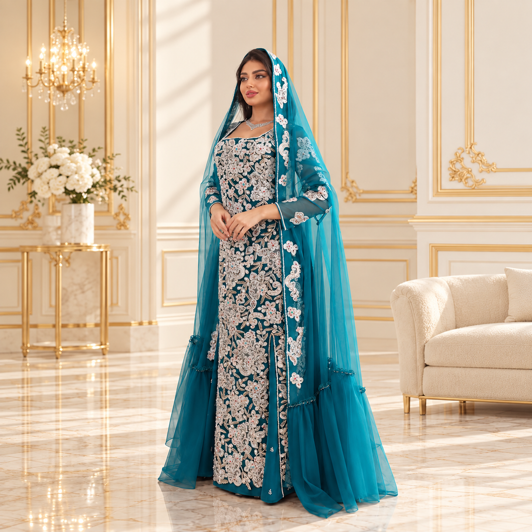 JK-110-Embroidered Gowns with Shayla